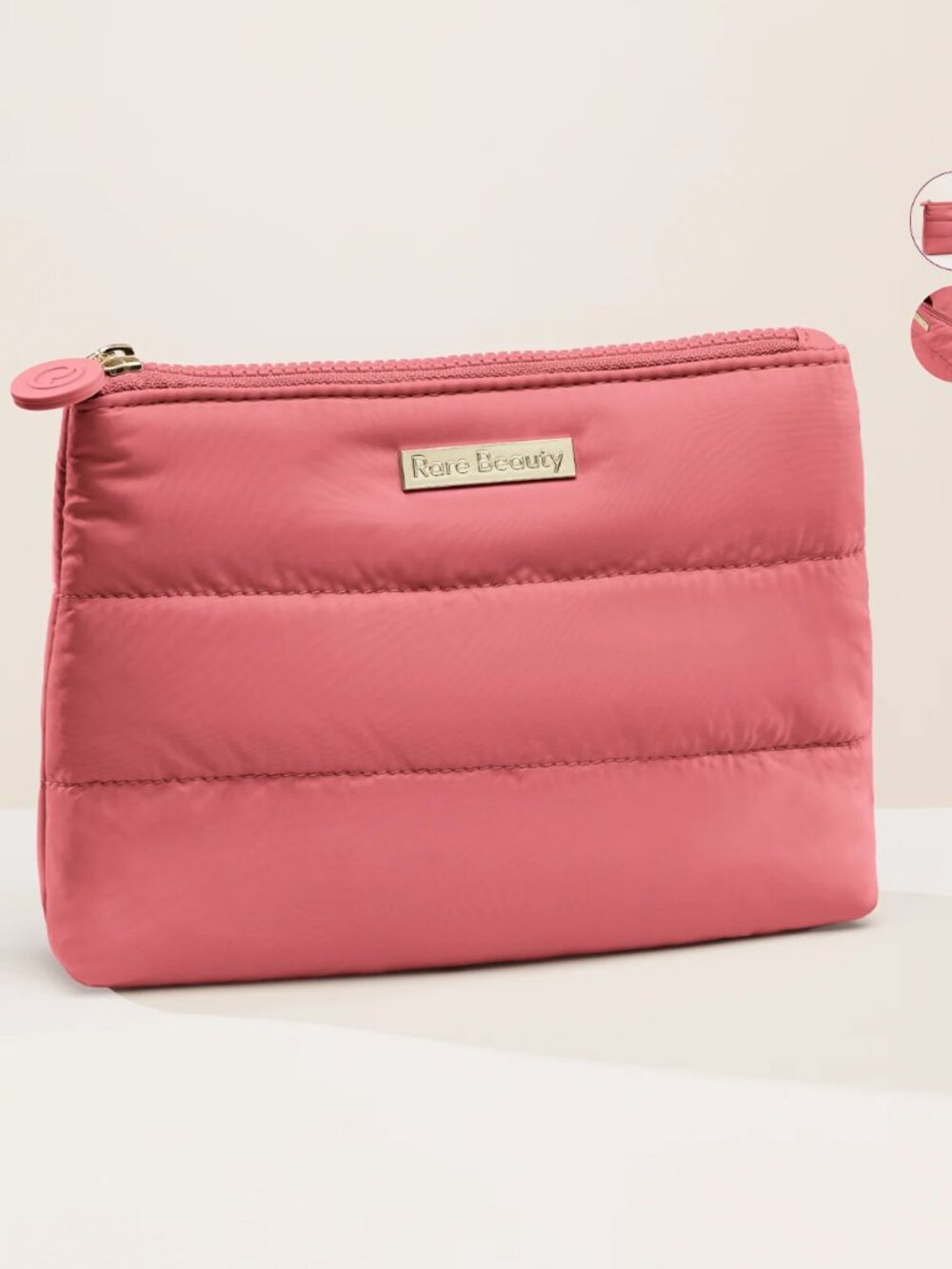 Rare Beauty Puffy Makeup Bag - Happy